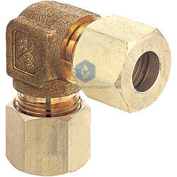 Elbow L Joint, Brass